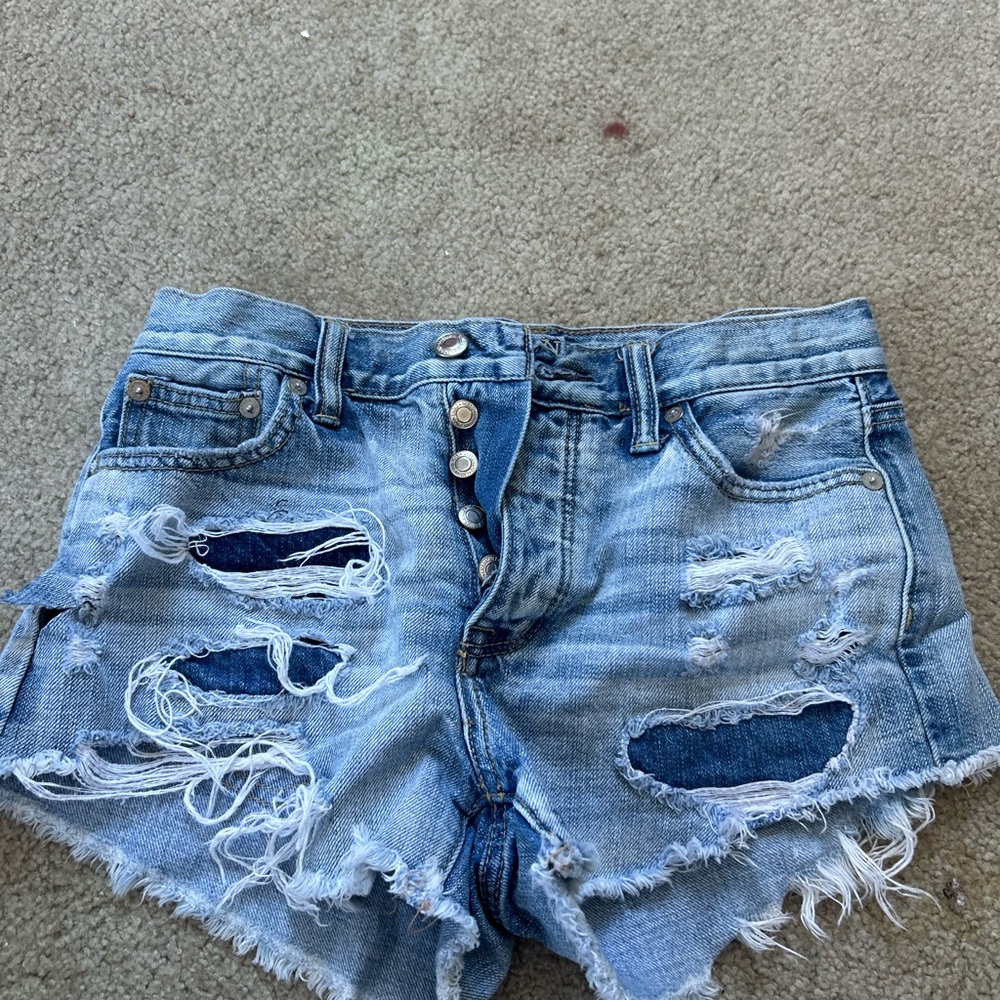 American eagle denim shorts